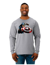 Load image into Gallery viewer, Captain America - 50/50 Long Sleeve