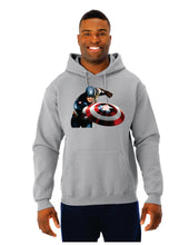 Load image into Gallery viewer, Captain America - 50/50 Hoodie