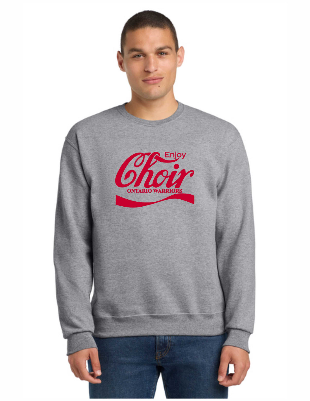 50/50 Enjoy Choir Crewneck Sweatshirt