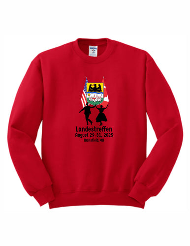 Red 50/50 Crewneck