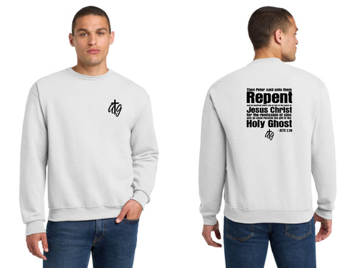 Acts 2 38 Crewneck