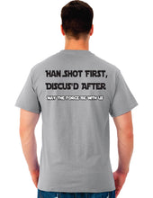 Load image into Gallery viewer, Hansolo - 50/50 Tee