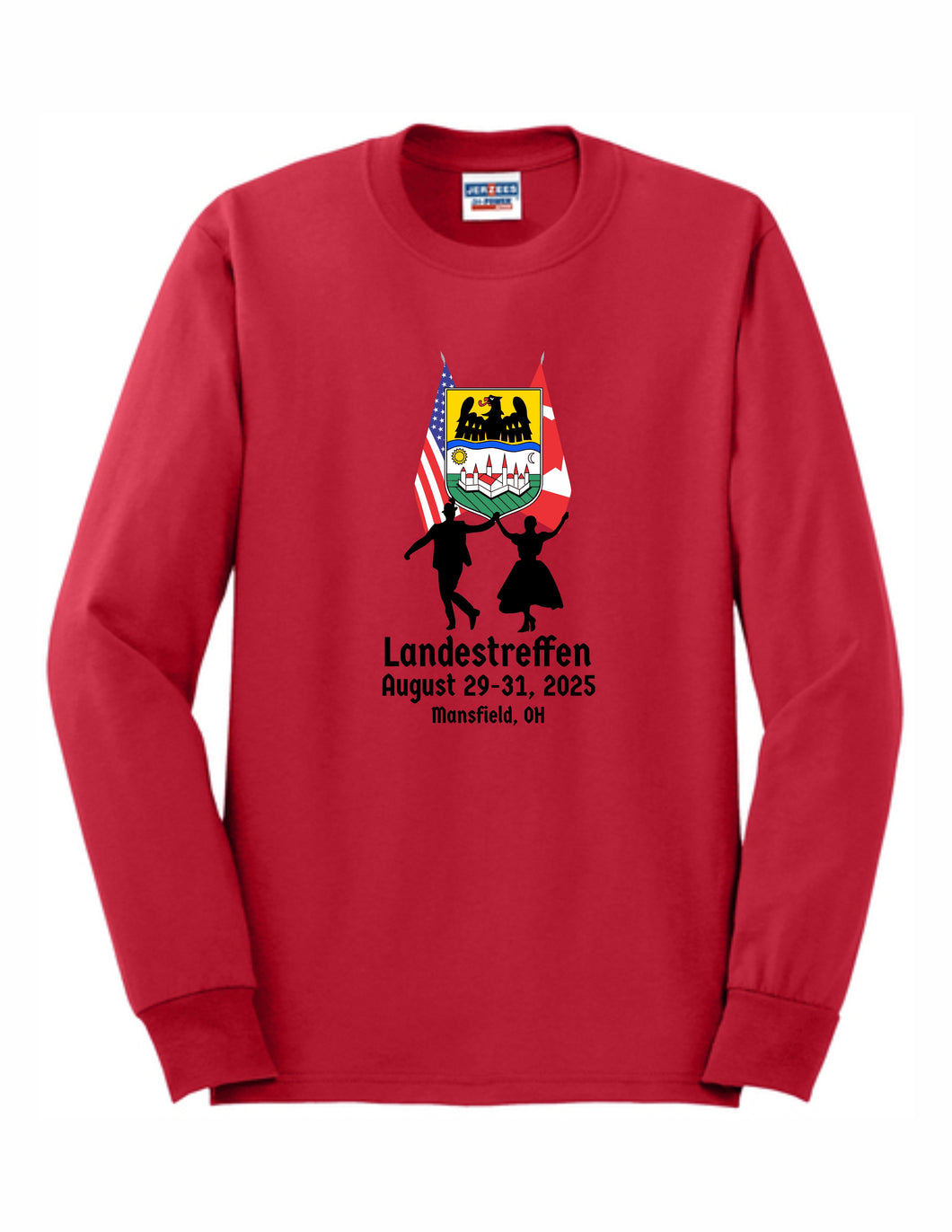Red 50/50 Long Sleeve