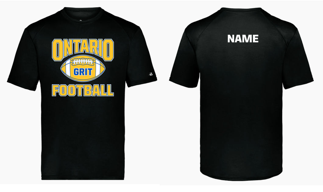 Polyester Football Tee
