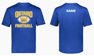 Polyester Football Tee