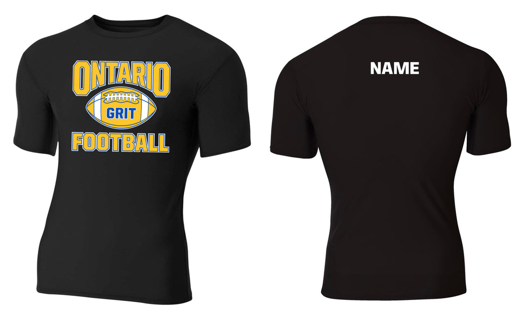 Compression Football Tee