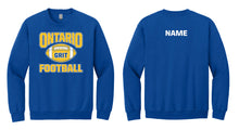 Load image into Gallery viewer, 50/50 Football Crewneck Sweatshirt