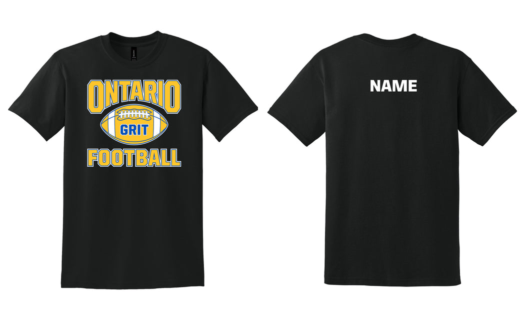 50/50 Football Tee