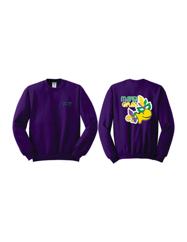Mardi Gras Crewneck Sweatshirt