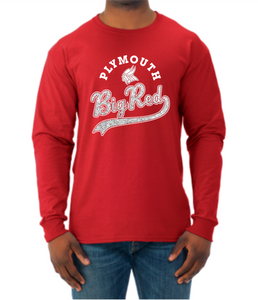 Big Red Sparkle Tail Longsleeve