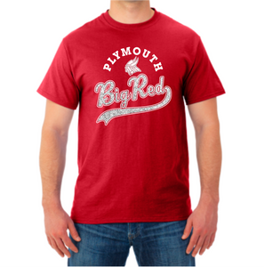 Big Red Sparkle Tail Tee Shirt