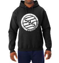 Load image into Gallery viewer, Whippet Nation White Circle Hoodie