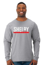 Load image into Gallery viewer, Shelby Whippet Red and White Long Sleeve