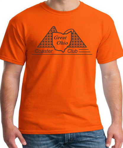 GOCC Black Design - Orange T