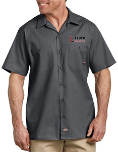 Dickies® Men's Industrial Short Sleeve Work Shirt
