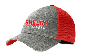 Shelby Whippet Embroidered Fitted Caps