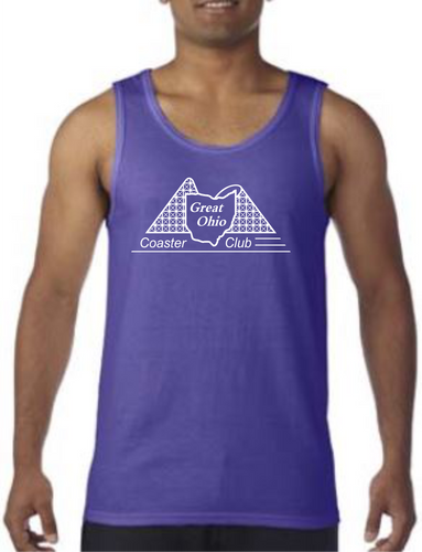 GOCC White Design - Purple Tank