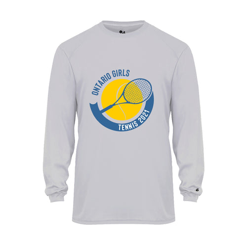 Grey Tennis Long Sleeve