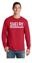 Load image into Gallery viewer, Shelby Whippet White and Grey Long Sleeve