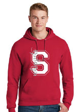 Load image into Gallery viewer, Silver Glitter Whippet Block S Hoodie